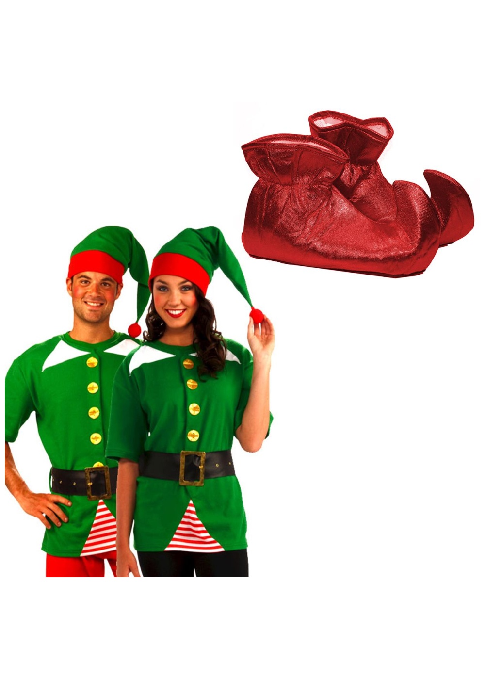  Christmas Jolly Elf Costume Kit