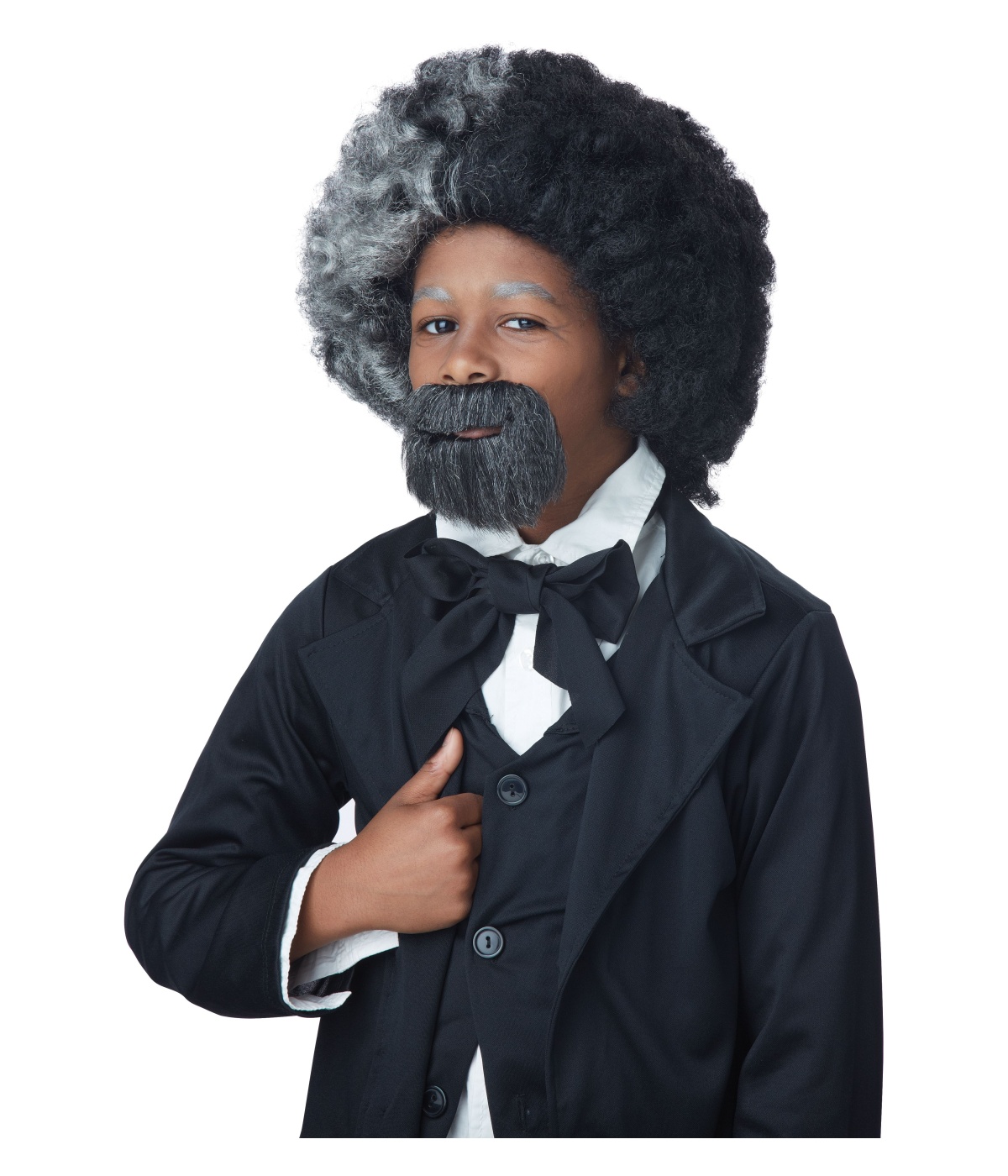  Frederick Douglass Boys Costume Wig Goatee