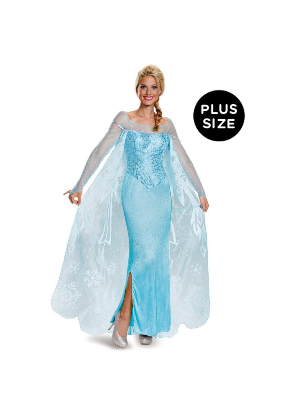  Frozen Elsa plus size Costume