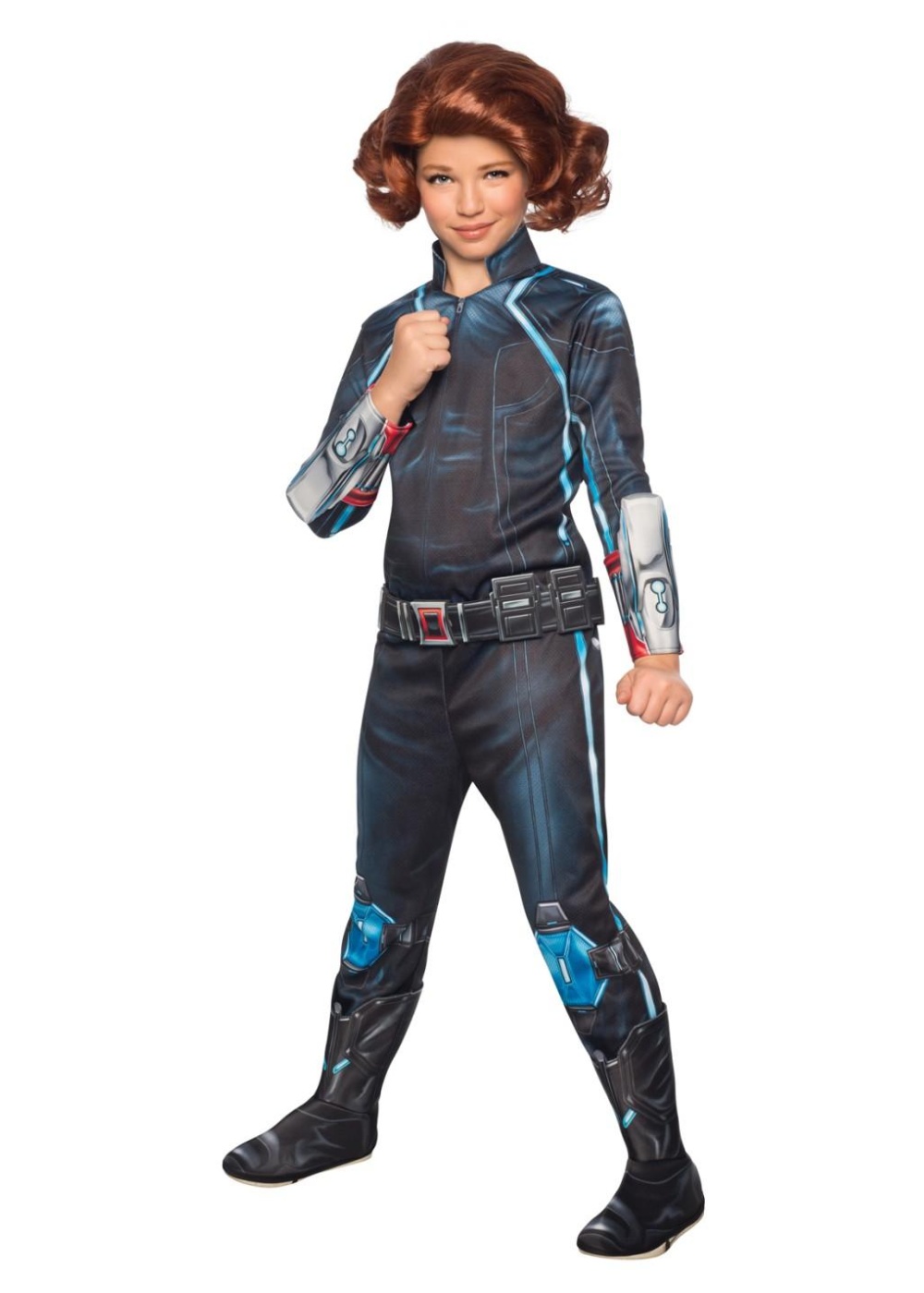  Girls Avengers Black Widow Costume