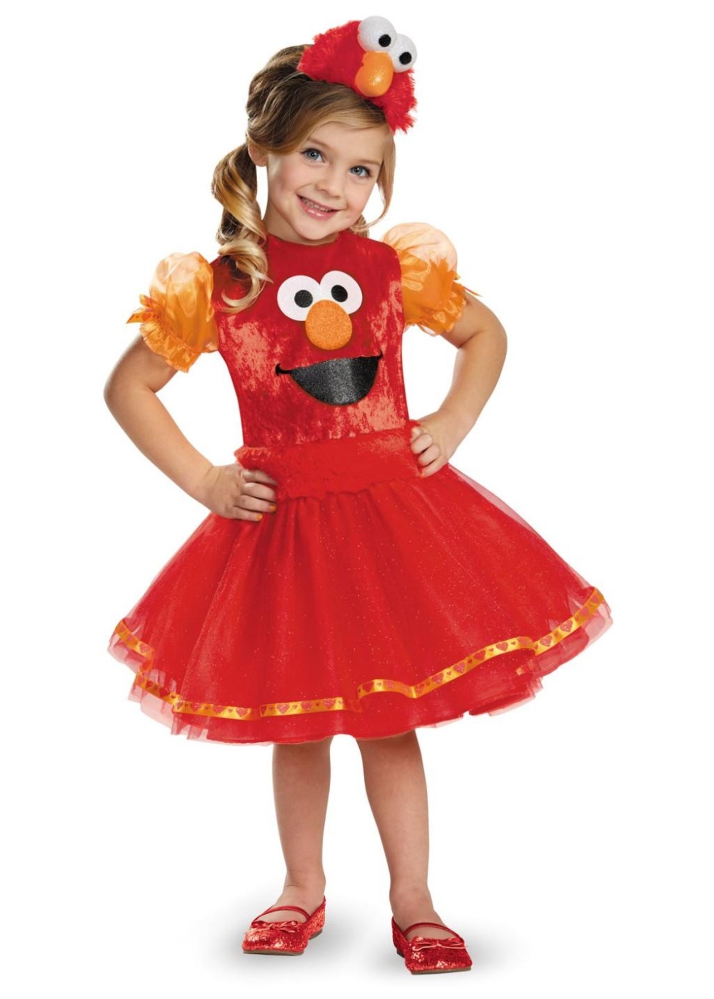  Girls Elmo Tutu Baby Costume