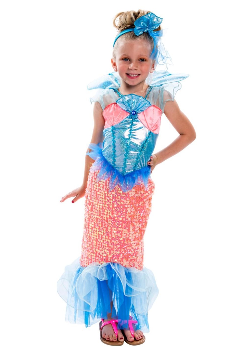 Girls Enchanting Mermaid Costume