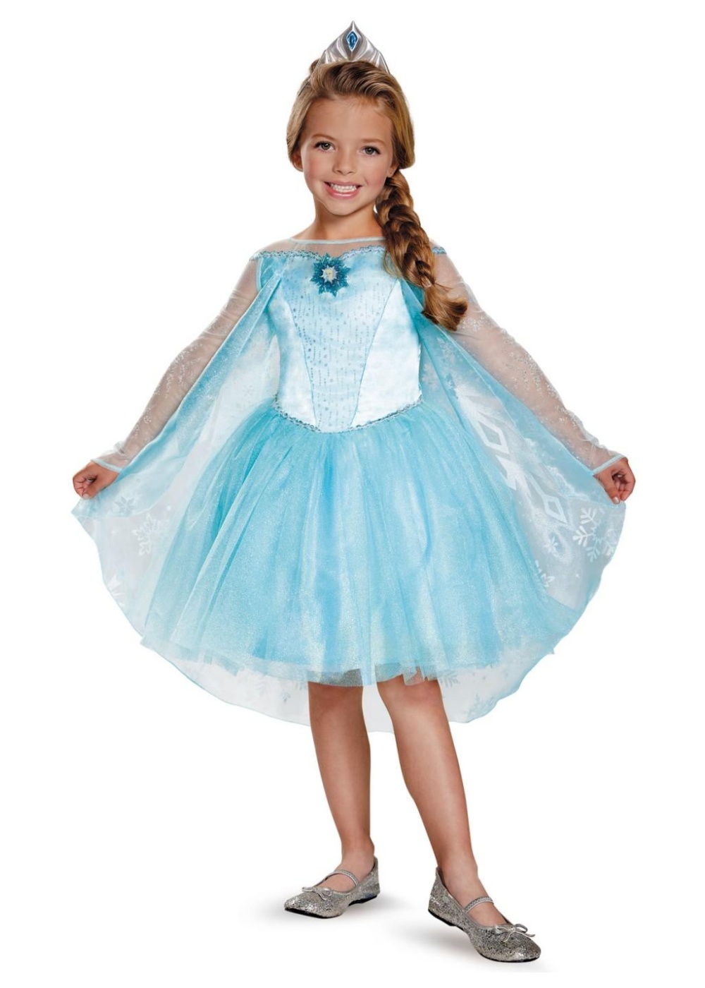  Girls Frozen Elsa Tutu Costume