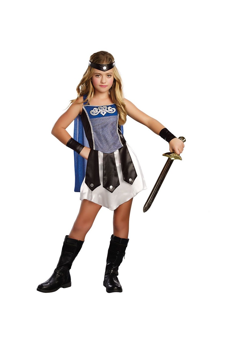  Girls Gladiator Warrior Costume