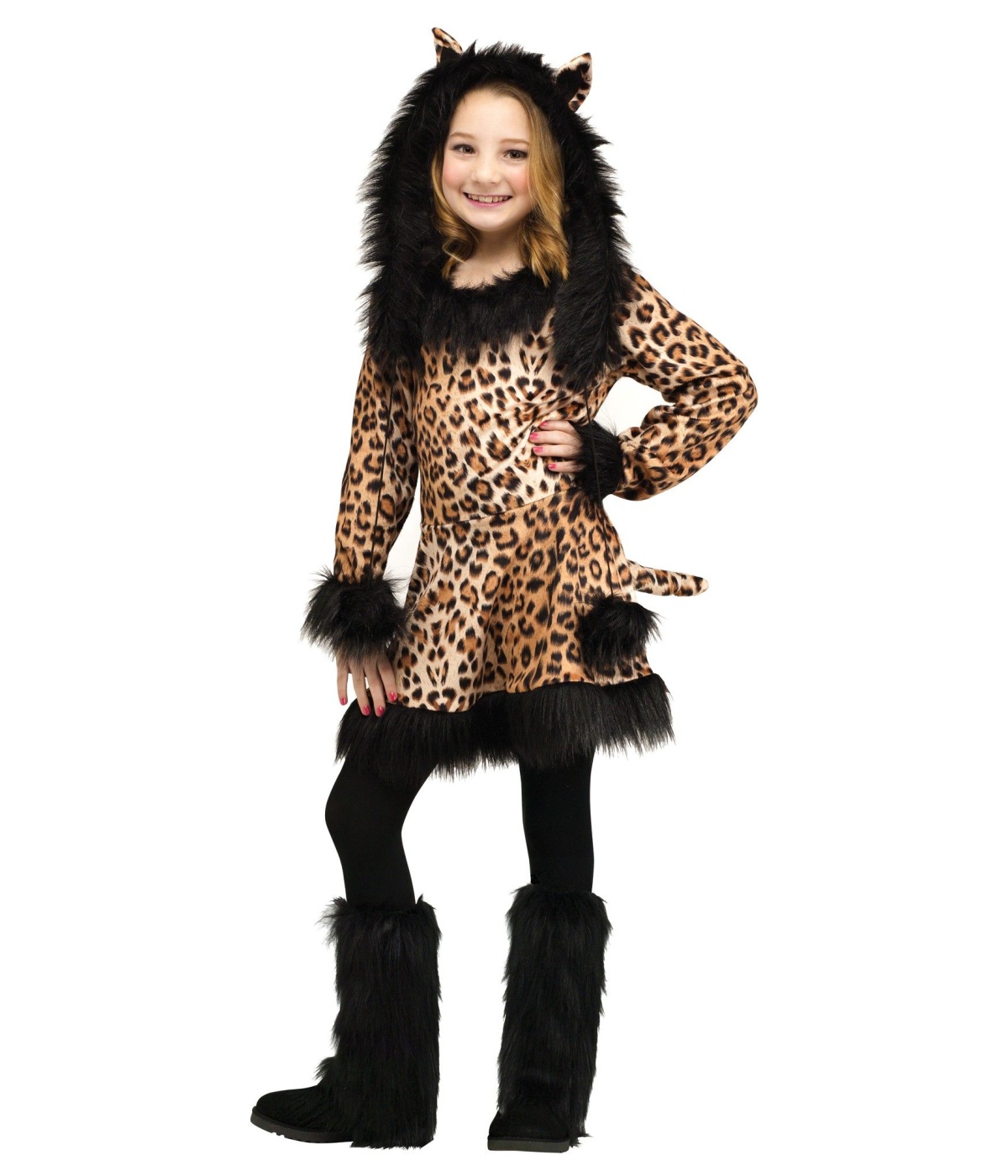 Girls Leopard Costume
