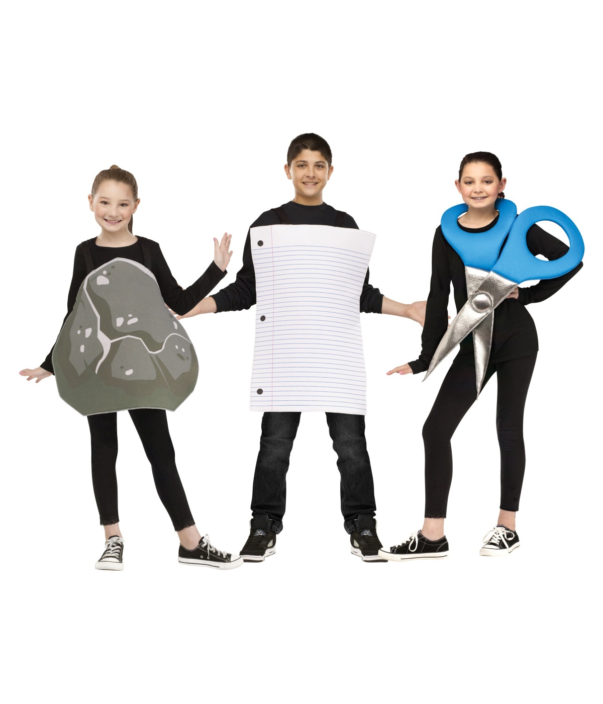  Girls Rock Paper Scissors Boys Costumes