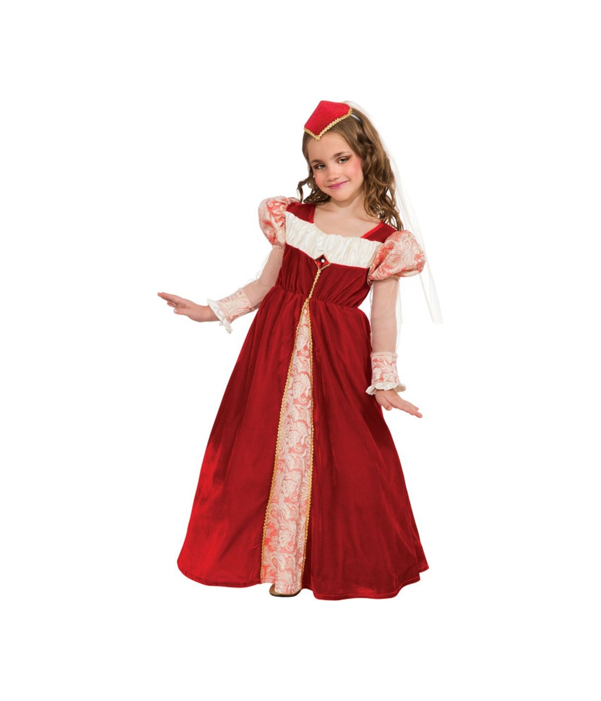  Girls Ruby Jewel Princess Costume