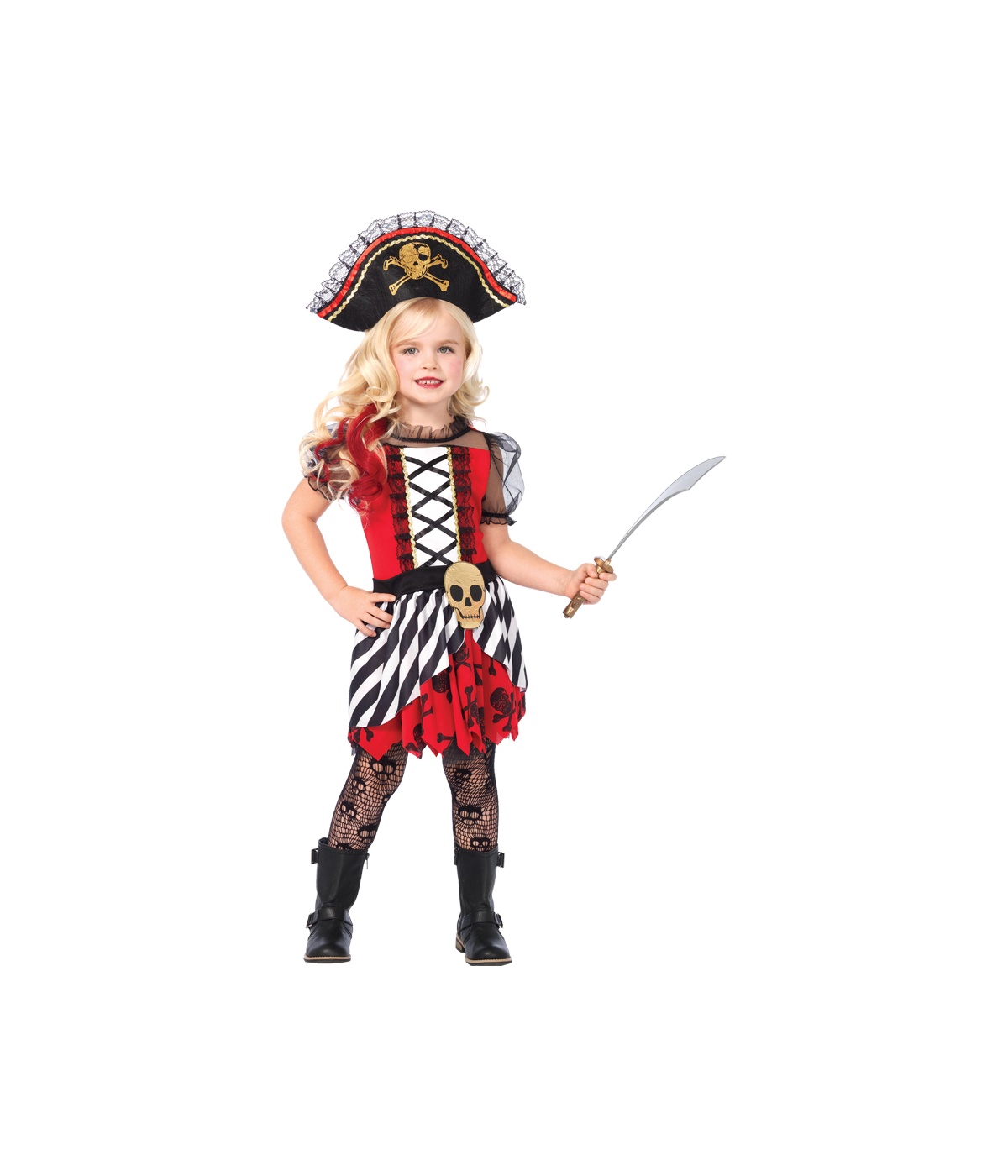  Girls Treasure Pirate Costume