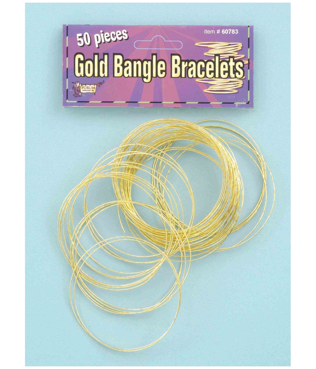  Golden Bangle Bracelets Pack