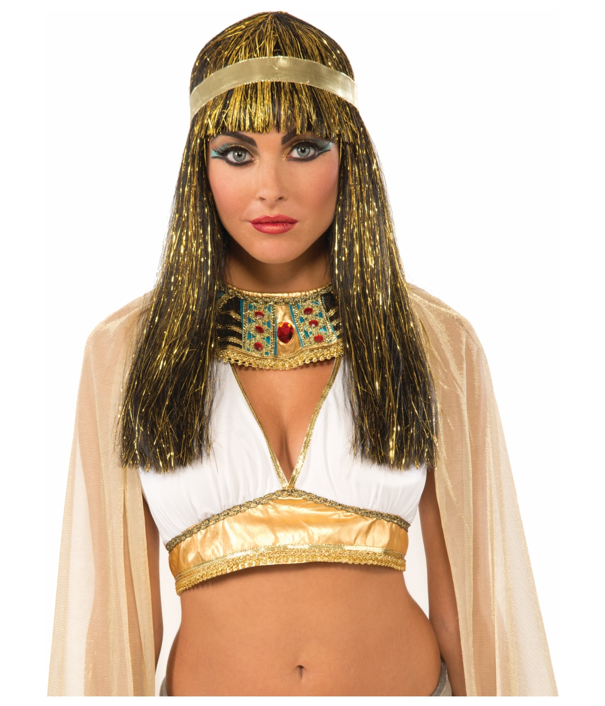  Golden Cleopatra Wig