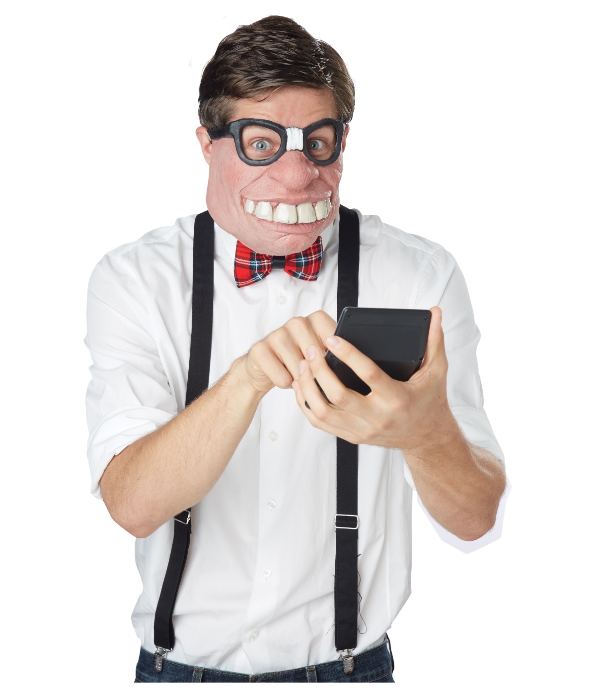  Mens Nerd Costume Mask