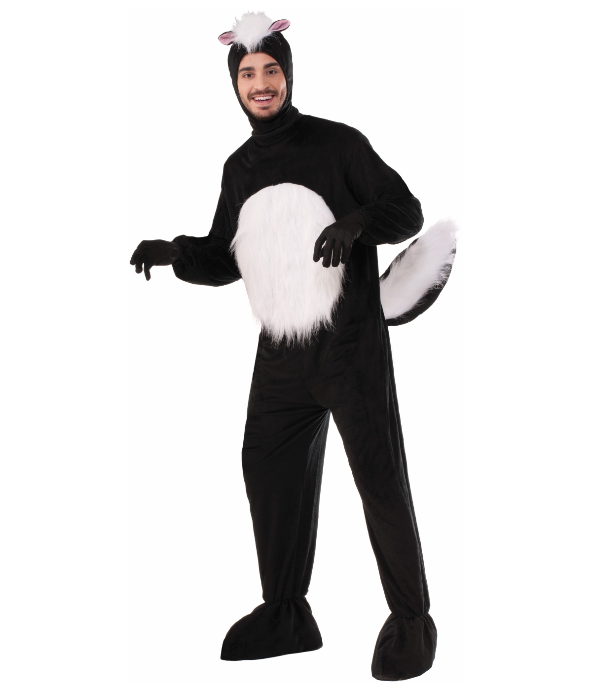  Mens Skunk Mascot Costume