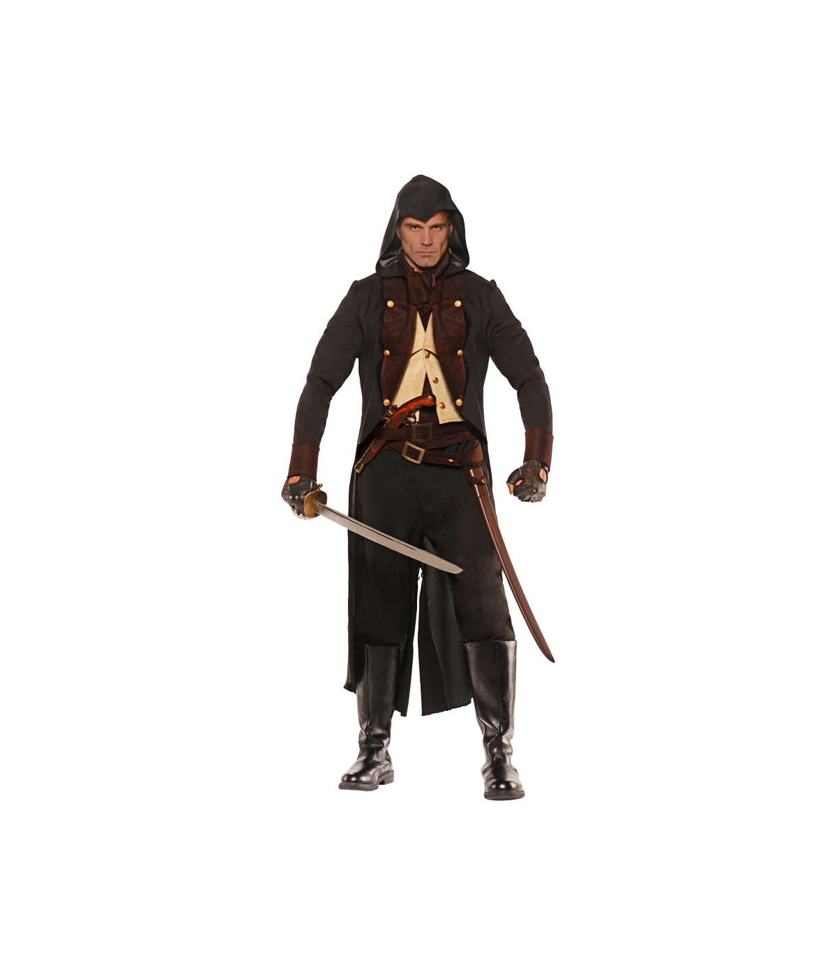  Mens Stealthy Assassin Costume