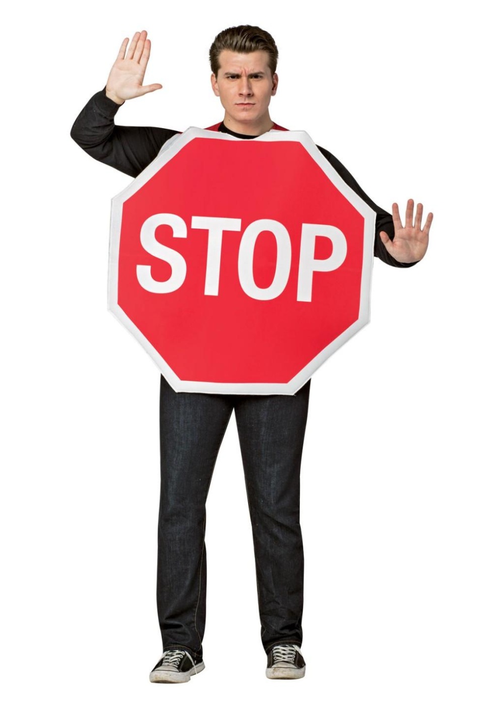  Mens Stop Sign Costume