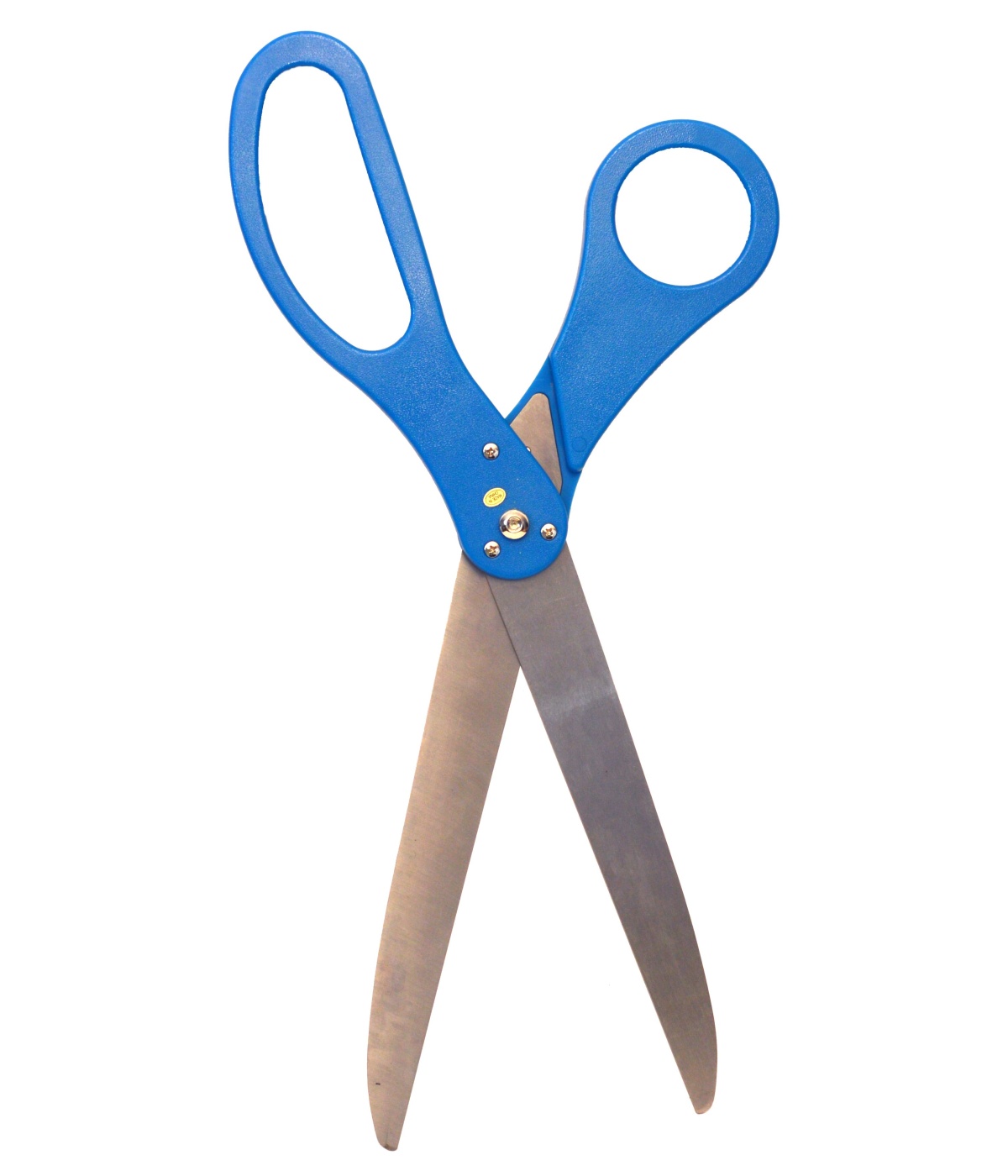  Ribbon Cutting Scissors Blue Handle
