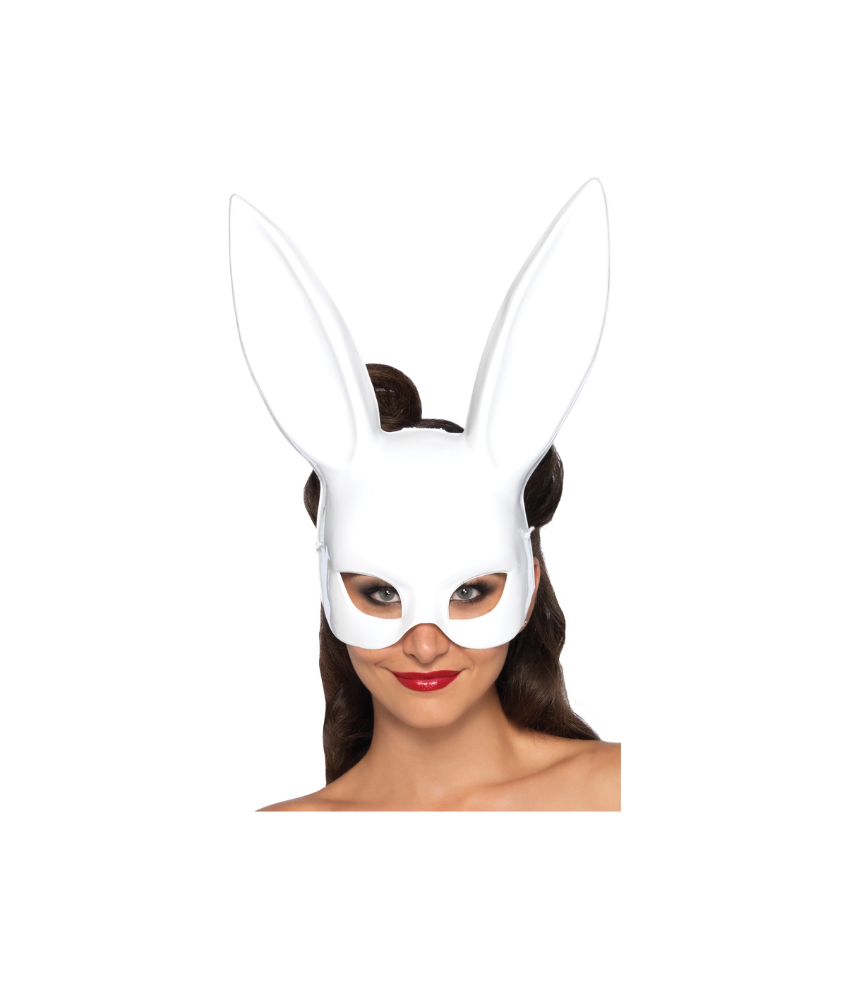  White Bunny Party Mask