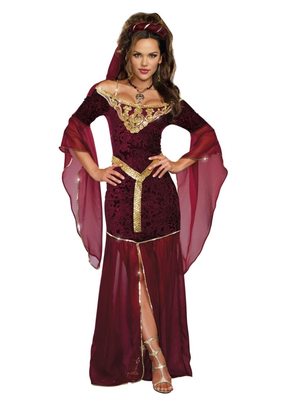  Womens Medieval Mistress Renaissance Costume