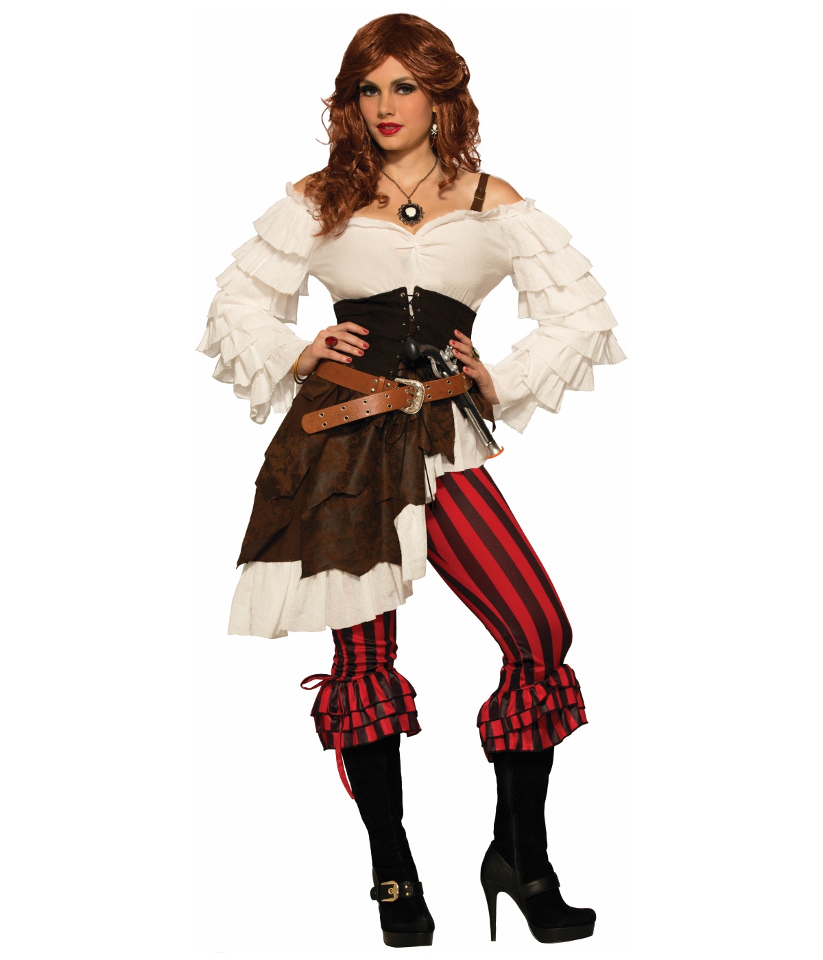  Womens Renegade Ruby Pirate Costume