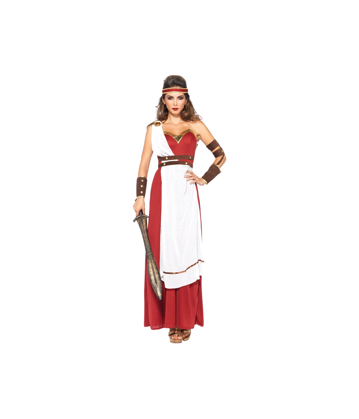  Womens Spartan War Goddess Costume