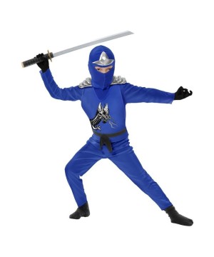 Blue Ninja Avengers Series Ii Toddler/kids Costume