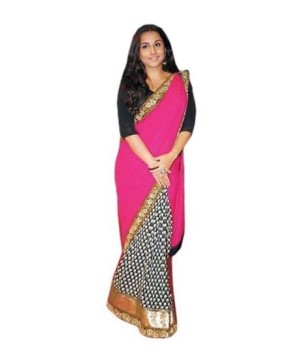 Bollywood Design Crepe Sari