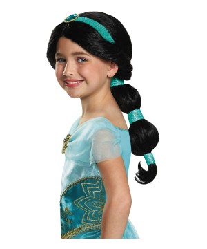 Disney Princess Jasmine Girls Wig