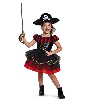 Girls Precocious Pirate Costume