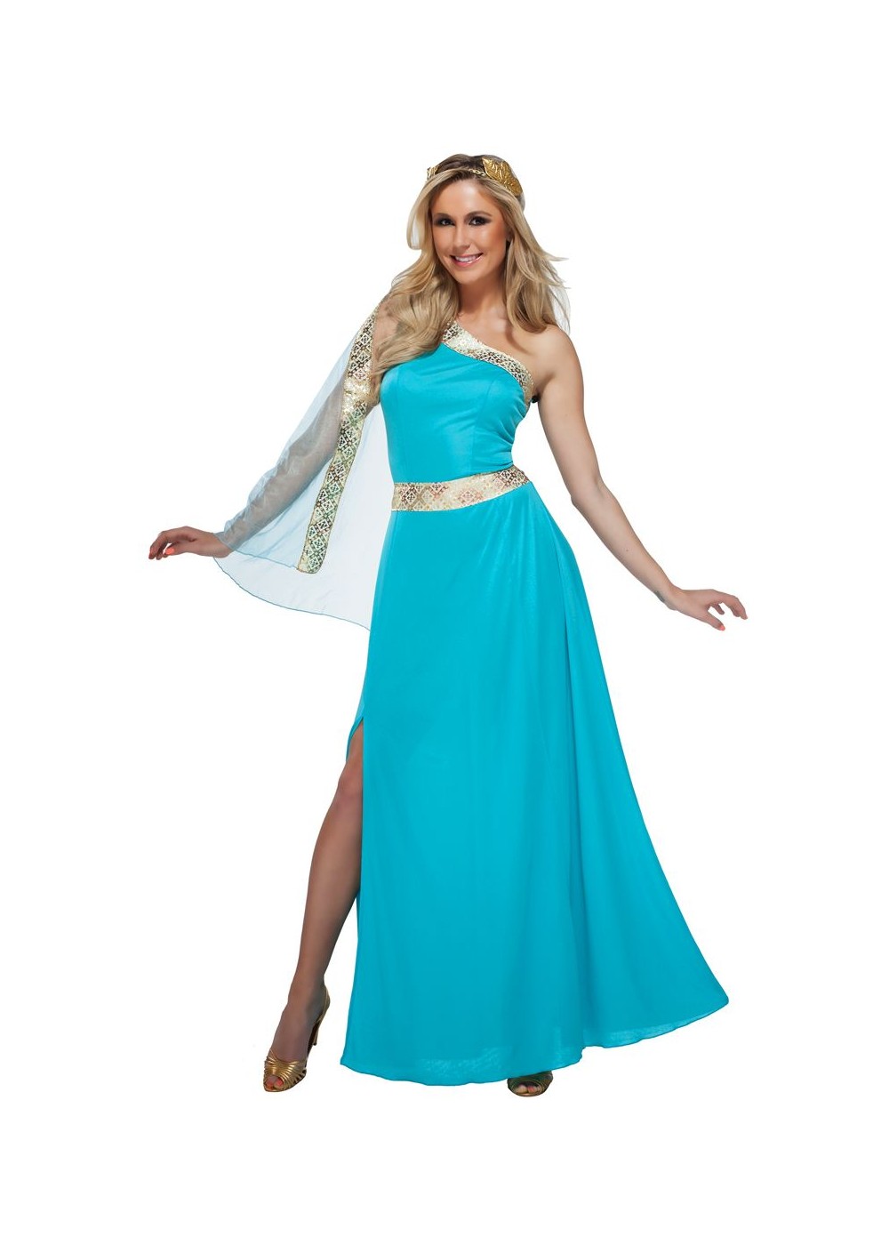 Blue Goddess Women Costume