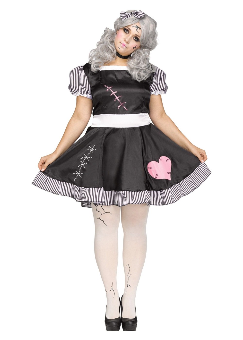 Broken Doll Plus Size Women Costume