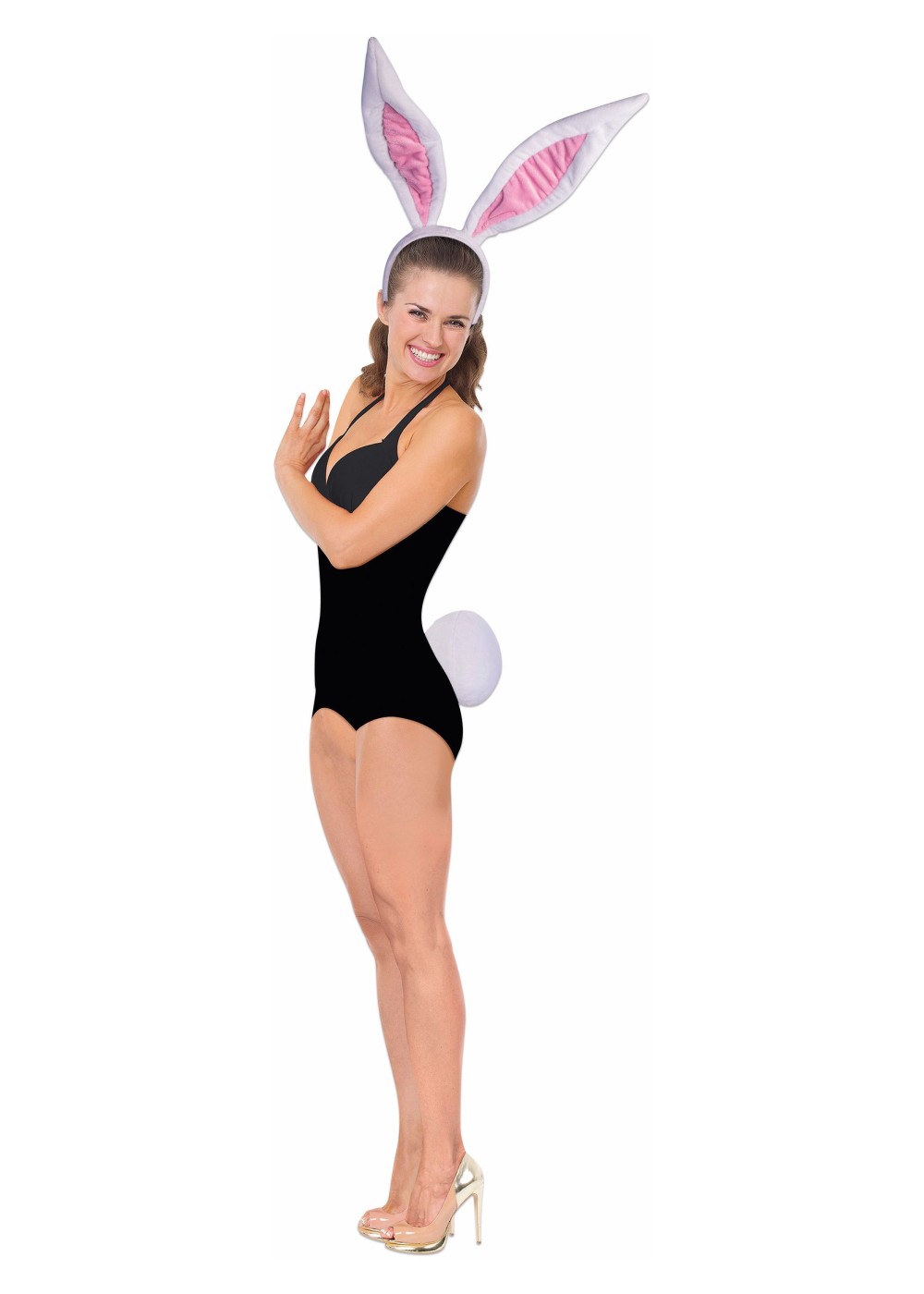 Bunny Jumbo Ears Women Costume Set