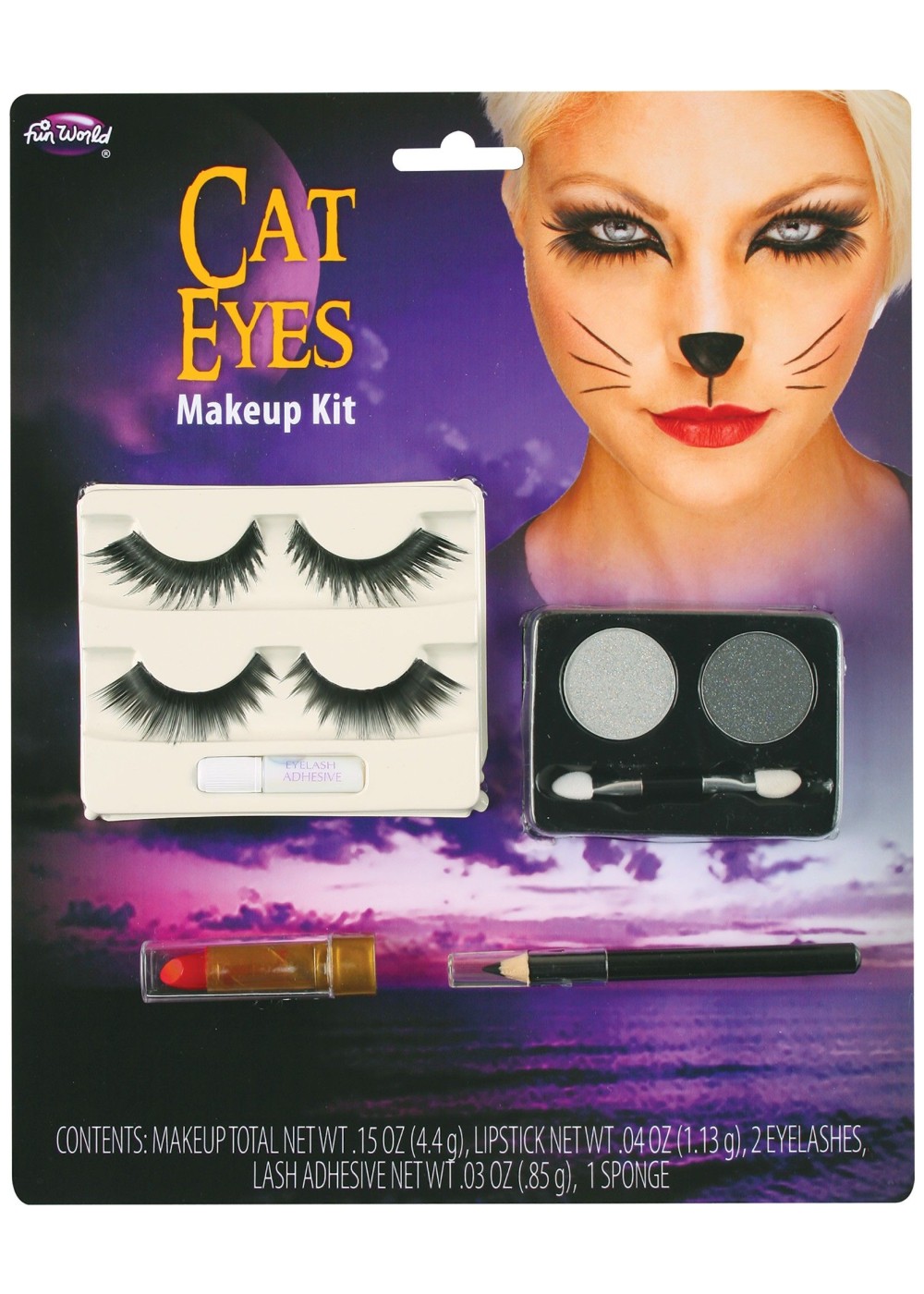 Cat Eye Makeup With Lashes
