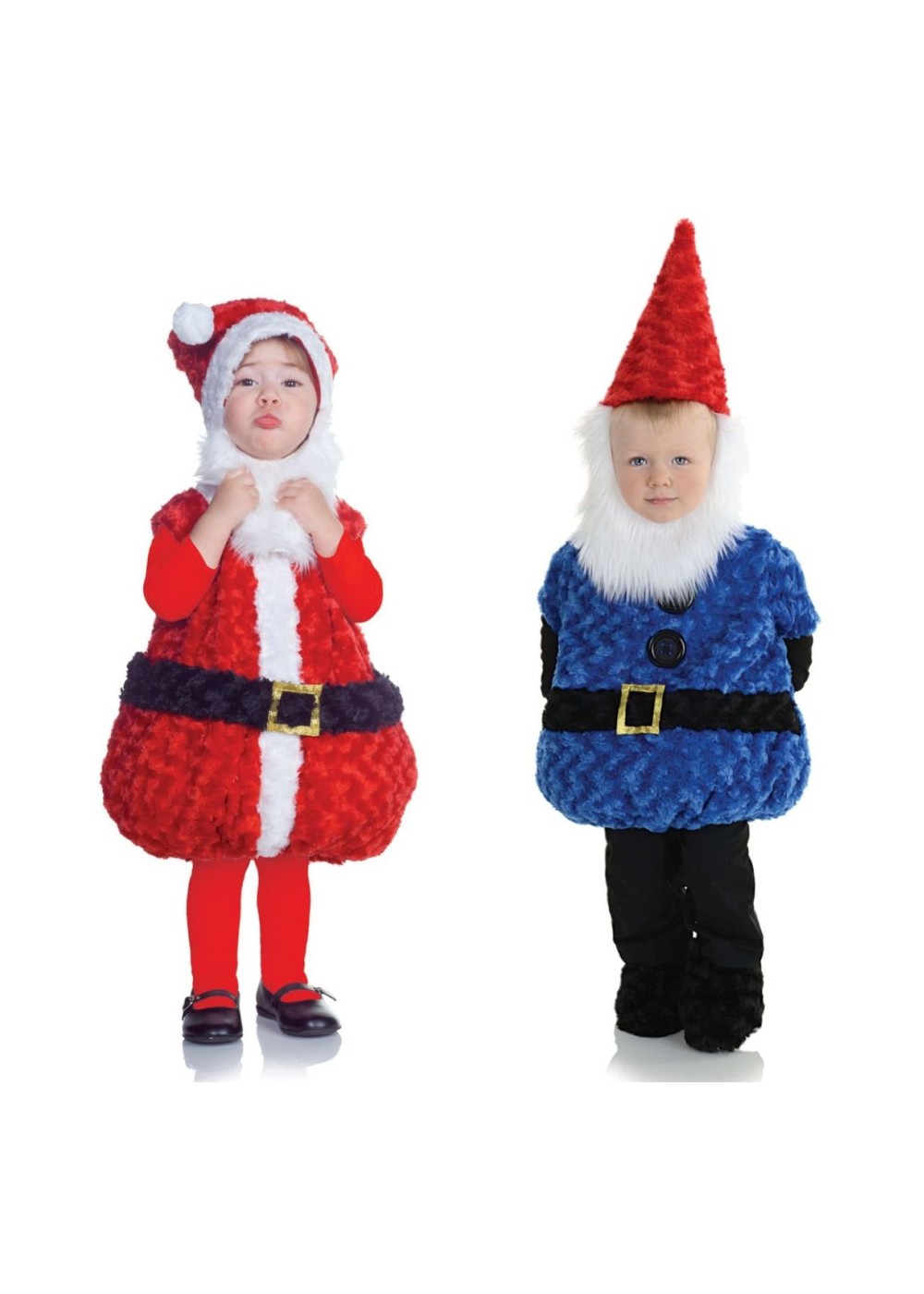 Christmas Gnome And Santa Claus Toddler Boys Costumes