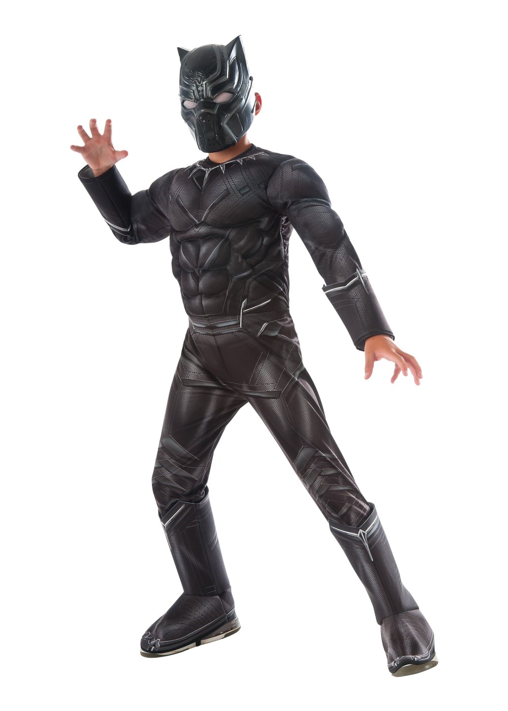 Civil War Black Panther Muscle Boys Costume Deluxe