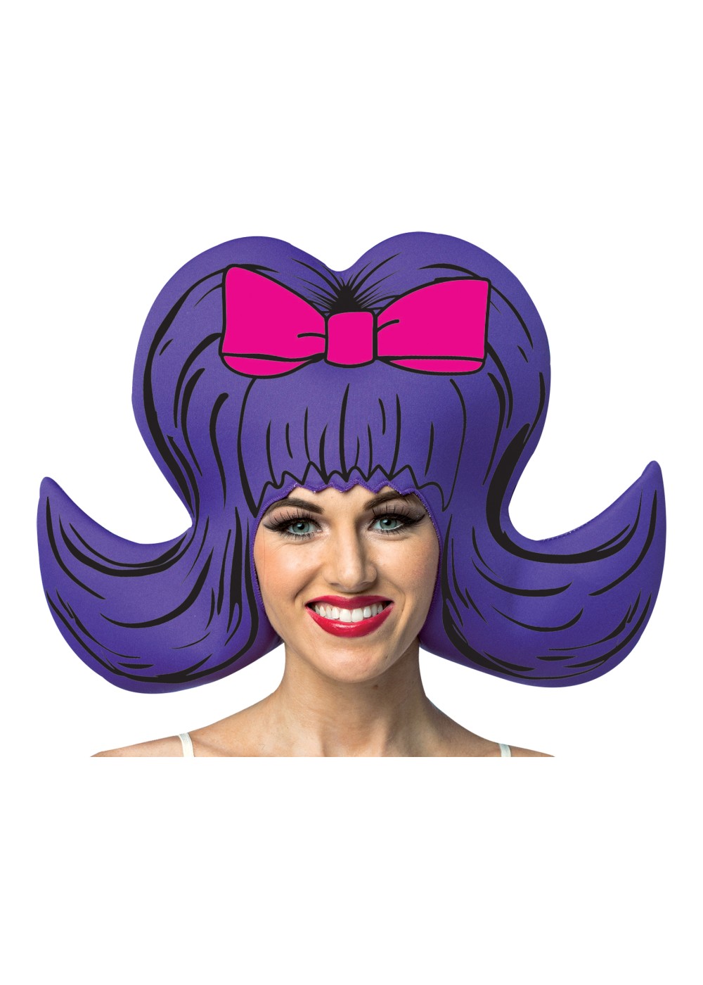 Comic Bouffant Wig