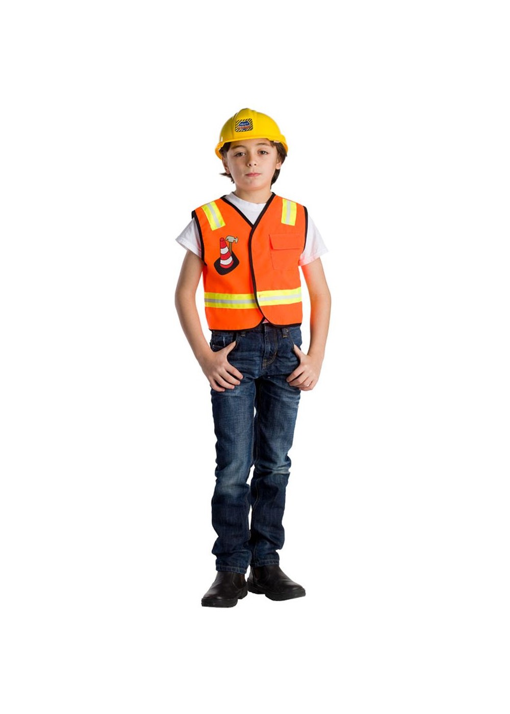 Construction Worker Boys Costume