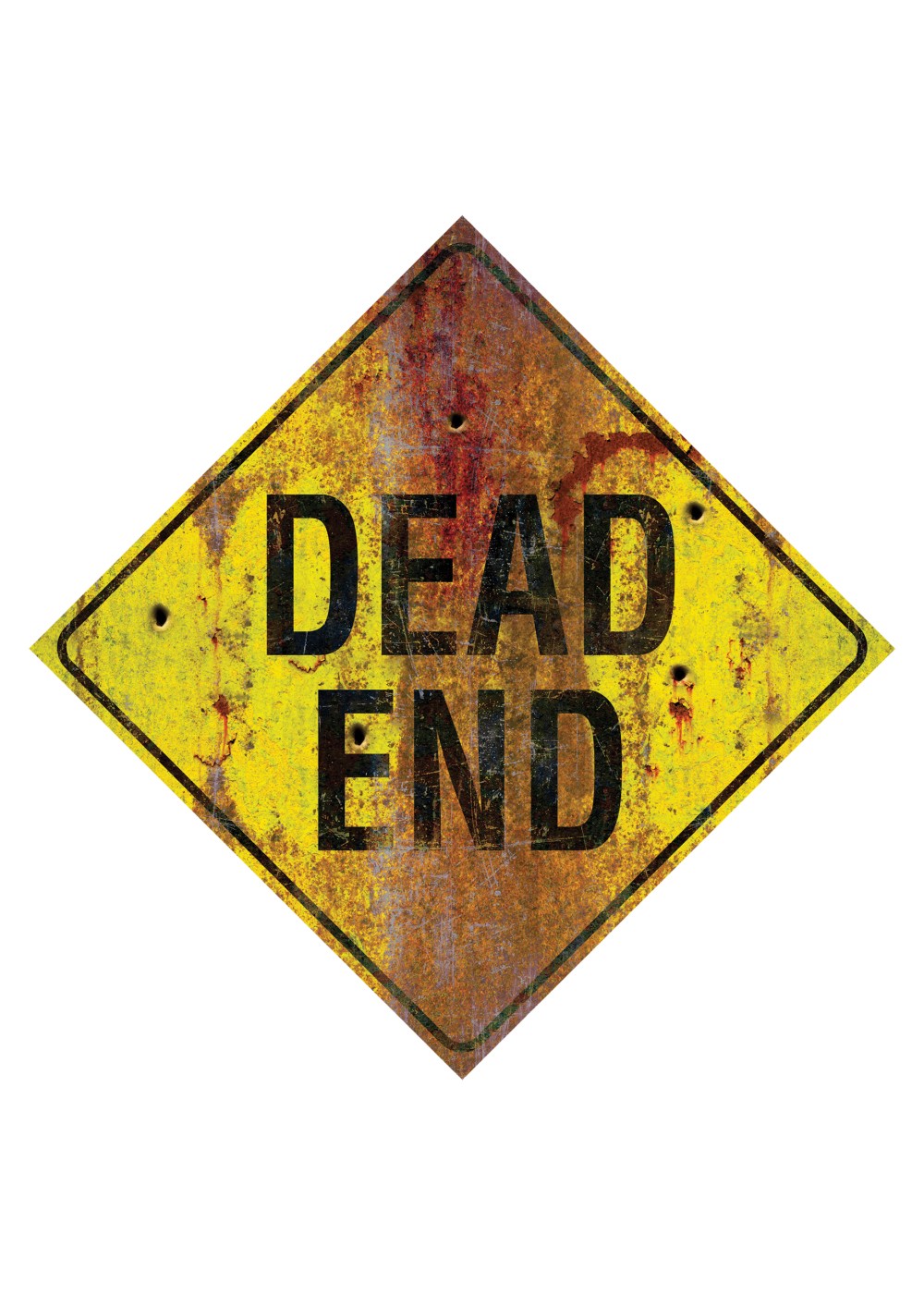 Dead End Metal Sign