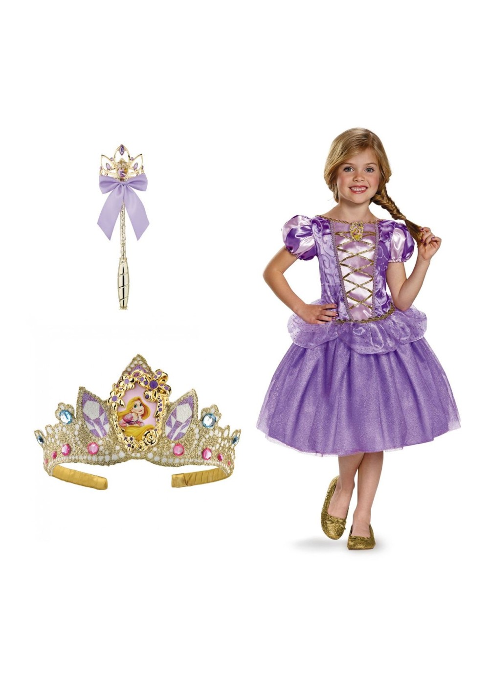  Disney Rapunzel Costume Kit
