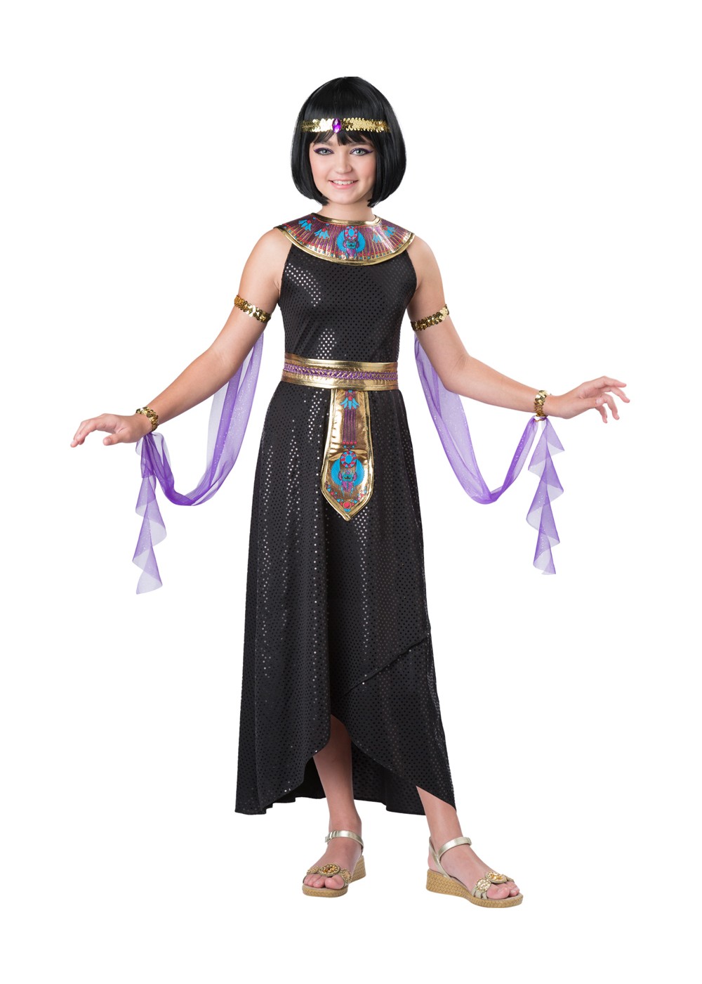Kids Enchanting Cleopatra Girls Costume