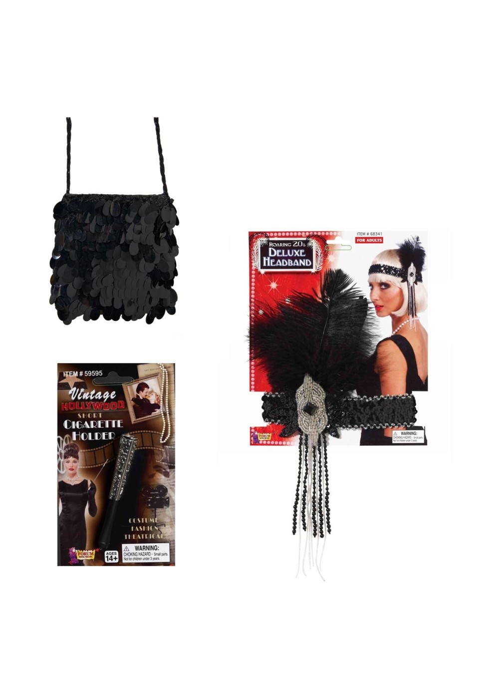 Flapper Women Costume Kit
