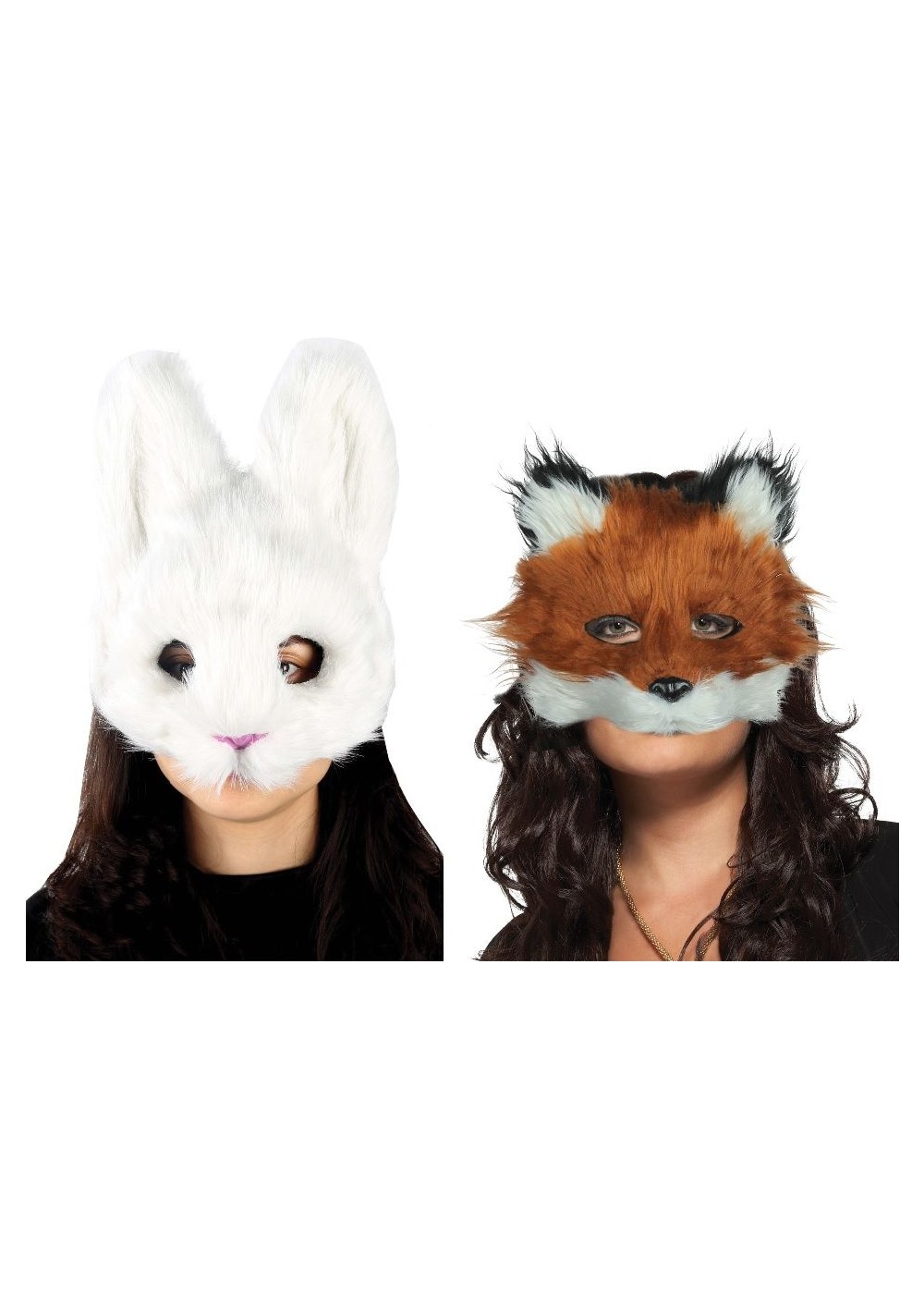 Fox And Bunny Chase Mask Kit