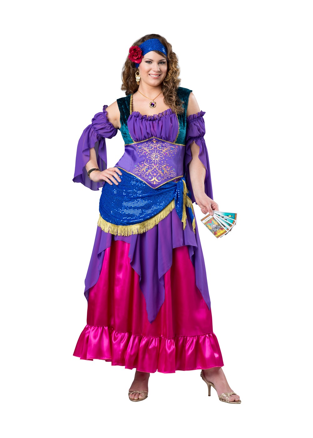 Gypsy Treasure Plus Size Women Costume