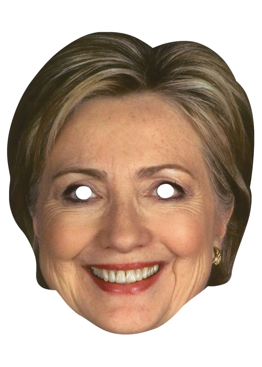 Hillary Clinton Paper Mask