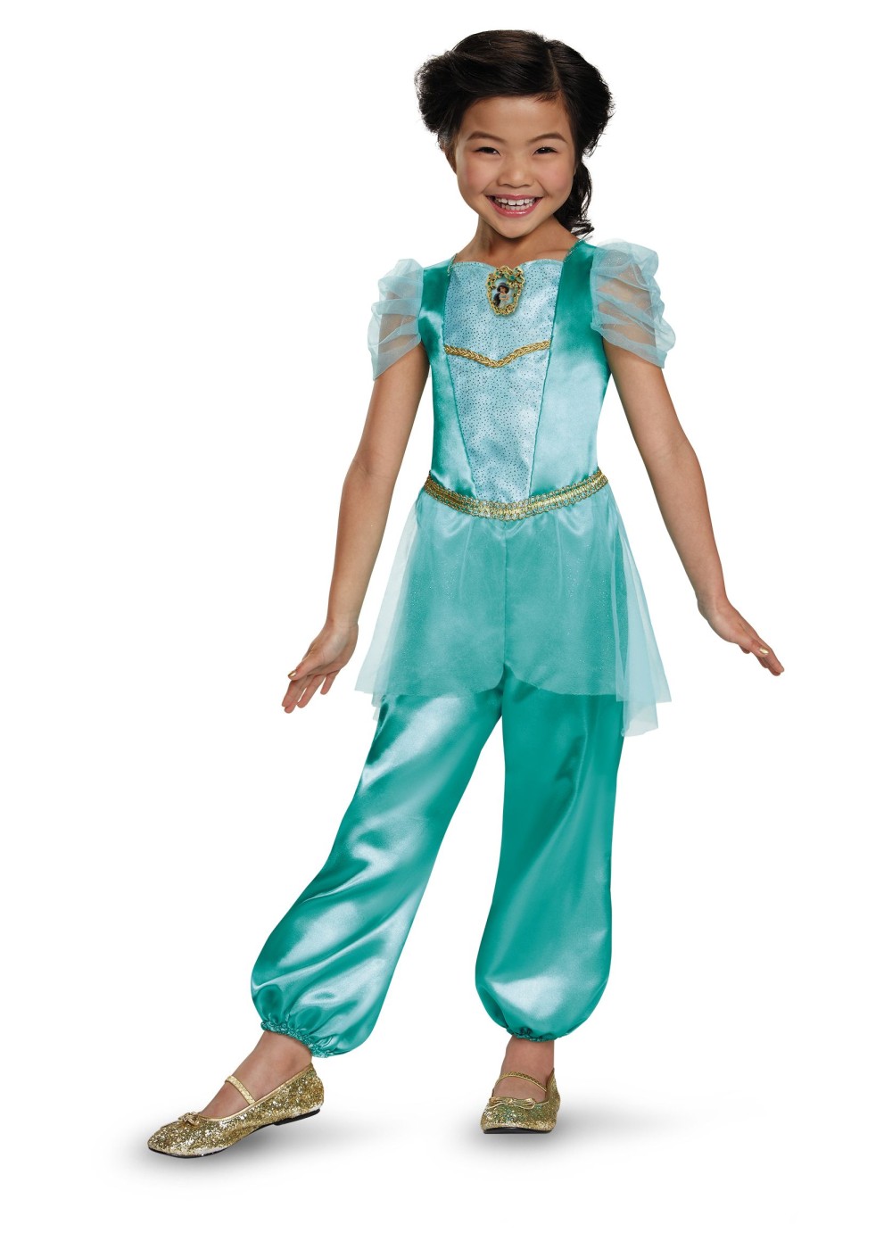 Kids Princess Jasmine Classic Girl Costume