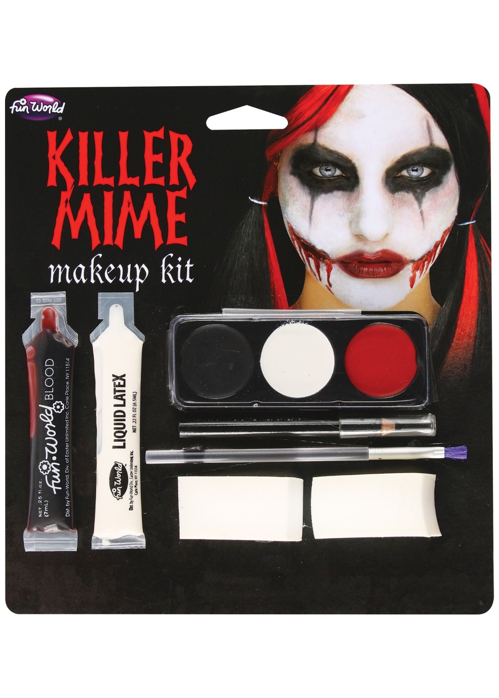 Killer Mime Makeup