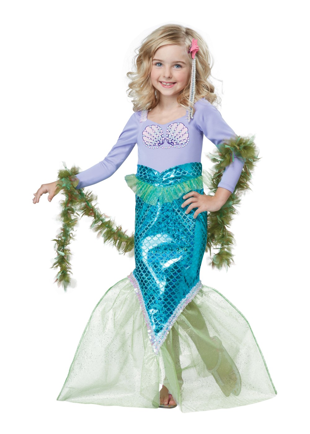 Kids Magical Mermaid Toddler Costume