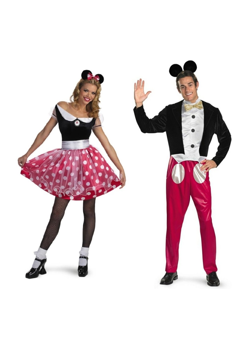 Mickey And Minnie Mouse Couples Costumes