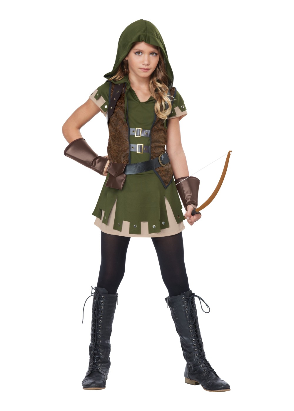 Kids Miss Robin Hood Tween Costume
