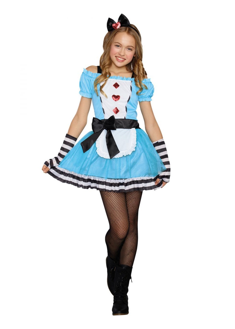 Kids Miss Wonderland Tween Costume