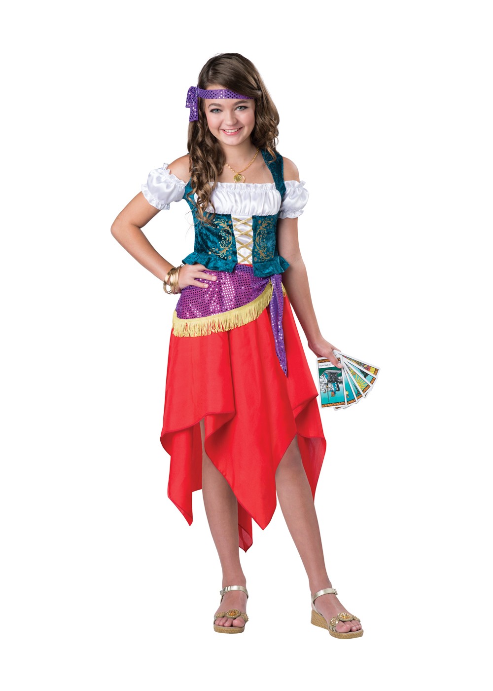Kids Mystical Gypsy Girls Costume