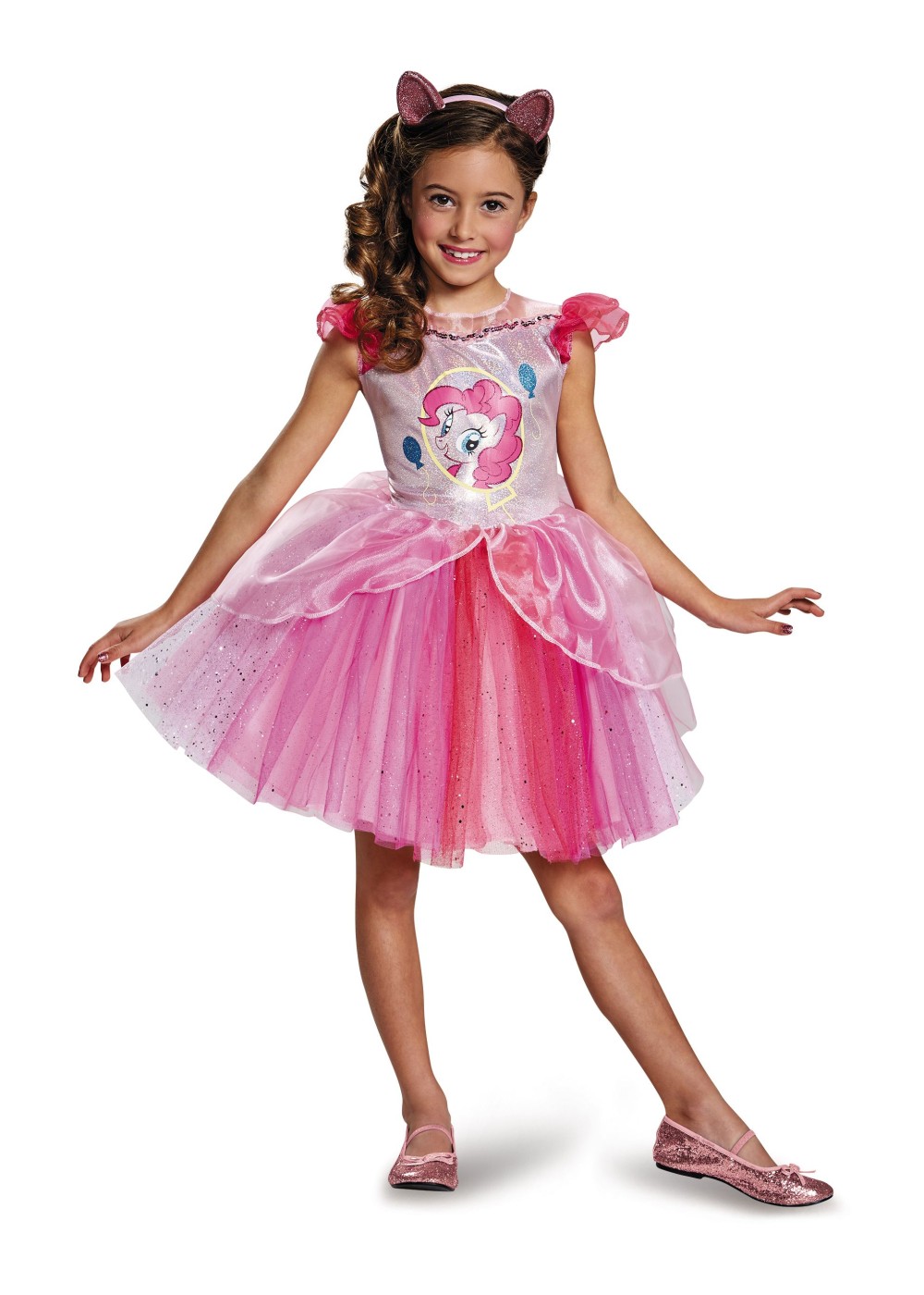 Kids Girls Pinkie Pie Tutu Deluxe Costume